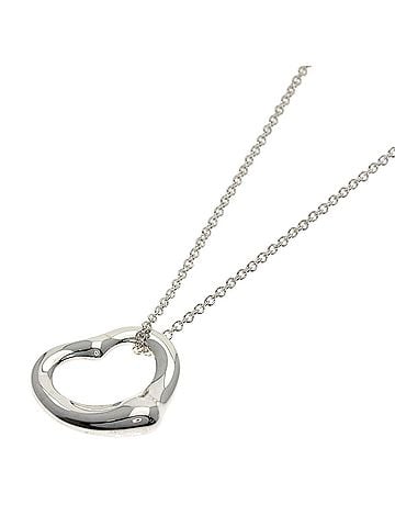Tiffany & Co. Tiffany & Co. Open Heart Necklace, Silver, Women's (view 1)