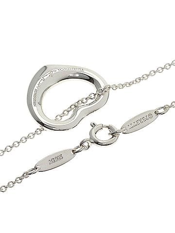 Tiffany & Co. Tiffany & Co. Open Heart Necklace, Silver, Women's (view 2)