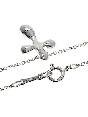 Tiffany & Co. Tiffany & Co. Small Cross Necklace, Silver, Women's (view 2)