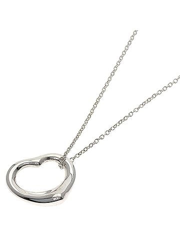Tiffany & Co. Tiffany & Co. Open Heart Necklace, Silver, Women's (view 1)