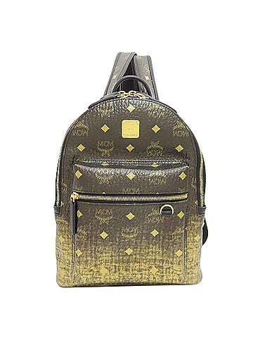MCM MCM Logo Backpack/Daypack Bag, PVC, Women's (view 1)