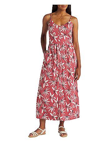 Market and Spruce Mira Spaghetti Strap Maxi Dress Casual Dress (view 2)