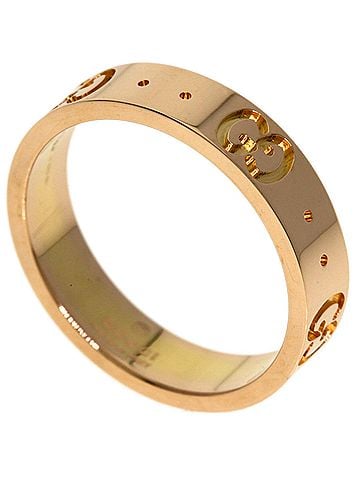 Gucci Gucci Icon #9 Ring, 18K Pink Gold, Women's (view 1)
