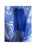 CeCe 100% Polyester Tropical Blue White Casual Dress Size L - photo 8