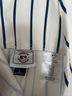 Genuine Merchandise by Gen2 100% Polyester Stripes White Blue Overalls Size L - photo 3