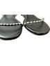 STAUD Black White Sandals Size 9 - photo 6