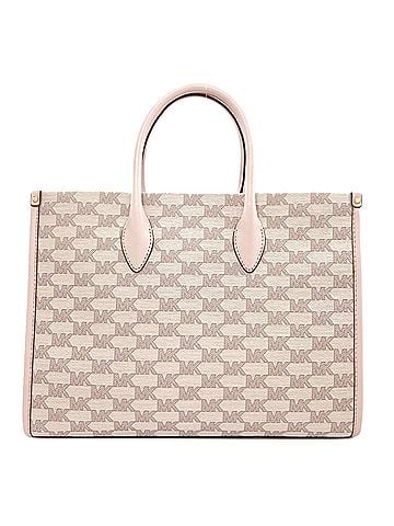Michael Kors Michael Kors MK Signature 2-Way Tote Bag, Canvas, Women's (view 2)