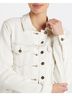 STUDIO BLUE White Denim Jacket Size L - photo 4