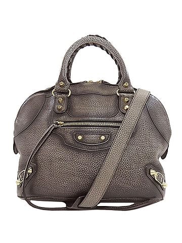 Balenciaga Balenciaga 319371 Classic Bowling 2-Way Handbag, Calfskin, Women's BALENCIAGA (view 1)