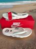 Nike 100% Acrylic Solid Tan Green Flip Flops Size 8 - photo 3
