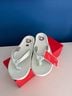 Nike 100% Acrylic Solid Tan Green Flip Flops Size 8 - photo 5