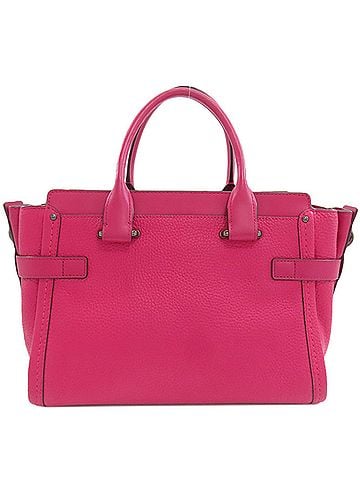 Coach Coach 34816 Swagger 2-Way Handbag Leather Women's COACH (view 2)