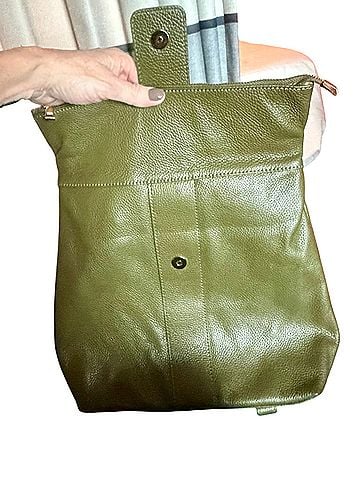 M Made in Italy Leather Backpack (view 2)