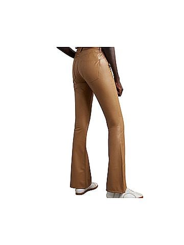 Veronica Beard Beverly skinny flare Faux Leather Pants (view 2)