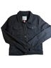 Ichi Black Denim Jacket Size M - photo 1