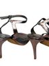 Vince Camuto Brown Silver Heels Size 9 1/2 - photo 2