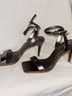 Vince Camuto Brown Silver Heels Size 9 1/2 - photo 5