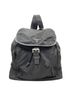 Prada 100% Nylon Black Prada logo hardware backpack/daypack bag, nylon material, women's. One size - photo 1