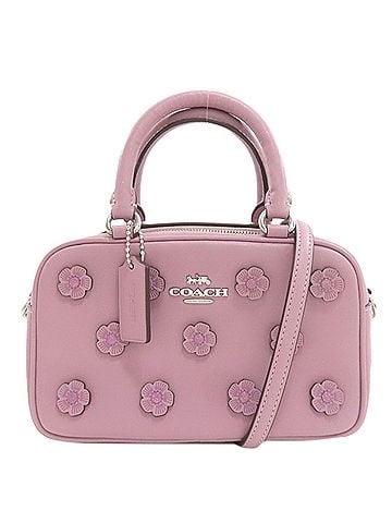 Coach Coach CAJ99 Floral Up Flower 2-Way Handbag Leather Women's (view 1)