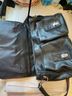 Coach 100% Leather Solid Black Leather Messenger One size - photo 13