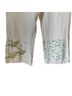 BlueFish Floral White Ivory Casual Pants Size 16 - photo 5