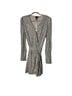 Aqua 95% Polyester 5% Spandex 100% Polyester Silver Cocktail Dress Size L - photo 1