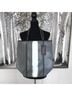 Haute Shore 100% Neoprene Stripes Gray Silver Tights One size - photo 5
