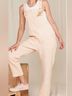Mini Mates 100% Linen Orange Gold Overalls Size M - photo 3