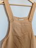 Mini Mates 100% Linen Orange Gold Overalls Size M - photo 5
