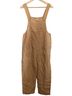 Mini Mates 100% Linen Orange Gold Overalls Size M - photo 1