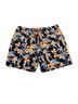 Patagonia 100% Polyester Floral Blue Orange Board Shorts Size 4 - photo 1