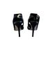Nicole Miller 100% Leather Black Heels Size 7 - photo 2