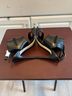 Nicole Miller 100% Leather Black Heels Size 7 - photo 4