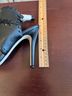 Nicole Miller 100% Leather Black Heels Size 7 - photo 8
