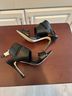 Nicole Miller 100% Leather Black Heels Size 7 - photo 5