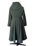 Miss Candyfloss 95% Polyester 5% Elastic 100% Polyester Green Trenchcoat Size XL - photo 2