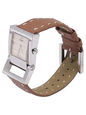 Fendi Fendi Orologi 5200G Watch in Brown Leather (view 2)