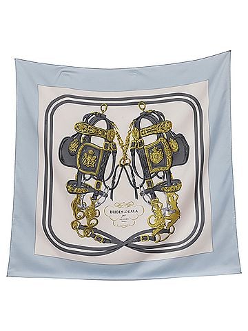 Hermès Hermès Brides de Gala Forever Scarf 90 in Multicolor Silk (view 1)