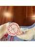 Umgee 97% Cotton 3% Nylon 51% Cotton 49% Polyester 100% Cotton Blue Multi Color Jacket Size L - photo 3