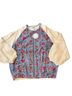 Umgee 97% Cotton 3% Nylon 51% Cotton 49% Polyester 100% Cotton Blue Multi Color Jacket Size L - photo 1
