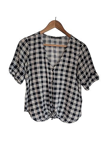 Abercrombie & Fitch Short Sleeve Blouse (view 1)