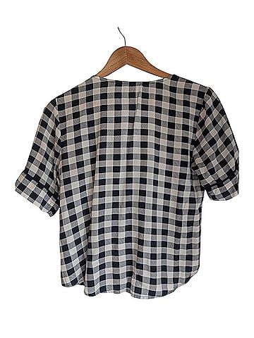 Abercrombie & Fitch Short Sleeve Blouse (view 2)