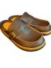 Project Cloud 100% Leather Brown Mule/Clog Size 9 - photo 1