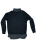 Lauren by Ralph Lauren Polka Dots Black Pullover Sweater Size L - photo 2