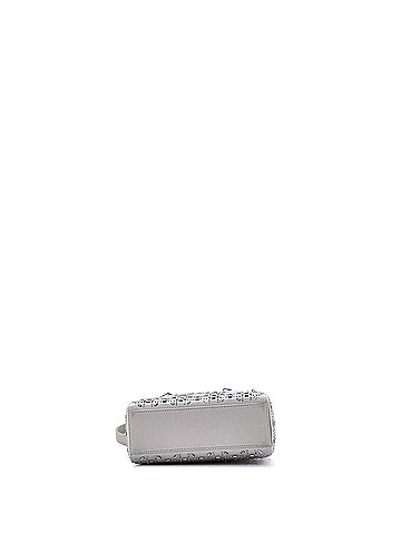 Christian Dior Lady Dior Bag Crystal Embellished Cannage Quilt Satin Mini (view 2)