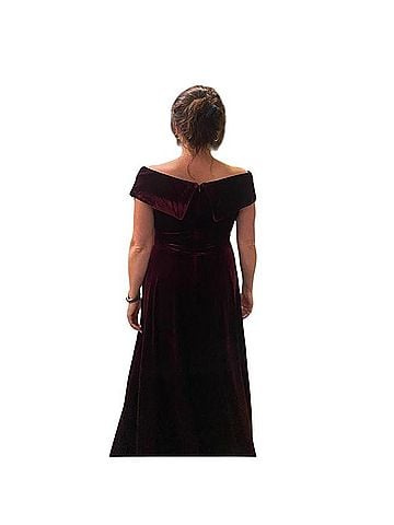Xscape Velvet High  Cocktail Dress (view 2)