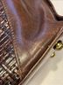 Brahmin 100% Leather Bow Print Solid Floral Graphic Brown Shoulder Bag One size - photo 6
