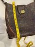 Brahmin 100% Leather Bow Print Solid Floral Graphic Brown Shoulder Bag One size - photo 8