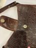 Brahmin 100% Leather Bow Print Solid Floral Graphic Brown Shoulder Bag One size - photo 10