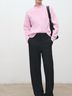 Mango Pink Casual Sweaters Size XS - photo 6